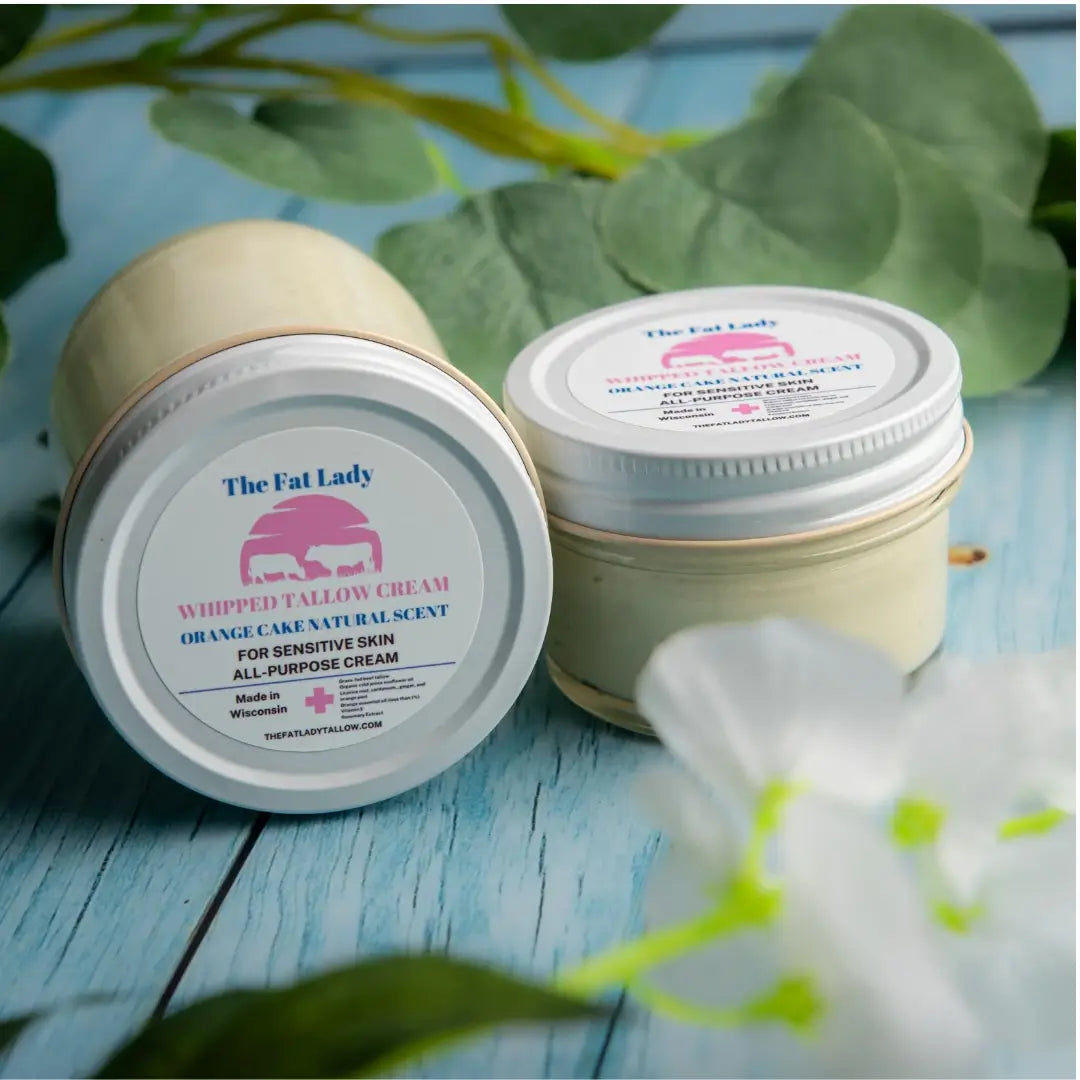 Orange Cake Whipped Tallow Balm | Face & Body Moisturizer – The