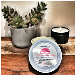 Photo with 1 products - Tallow & Cocoa Skin Butter Lotion with Collagen and COQ10 - 4 & 8 Oz