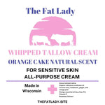 The fat lady whipped tallow cream