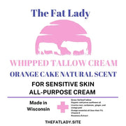 The fat lady whipped tallow cream