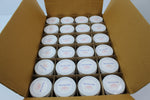 Tallow Glow exfoliating scrub for sensitive skin by The Fat Lady, showing the 2.5 oz jar of Tallow Skincare product.