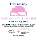 The fat lady whipped tallow cream