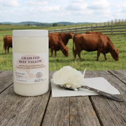Premium Grass-fed Beef Suet Tallow Fat. Bulk Size Buckets.